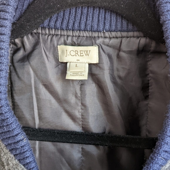 J. Crew Wool varsity bomber jacket - Picture 4 of 10